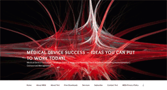 Desktop Screenshot of medicaldevicesuccess.com